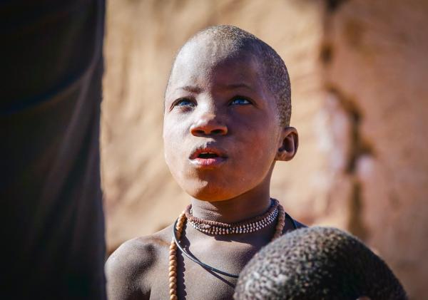 Jongen in Afrika