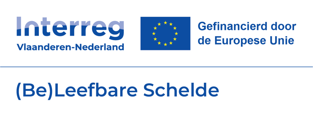 Logo Interreg, beleefbare schelde en Europse Unie