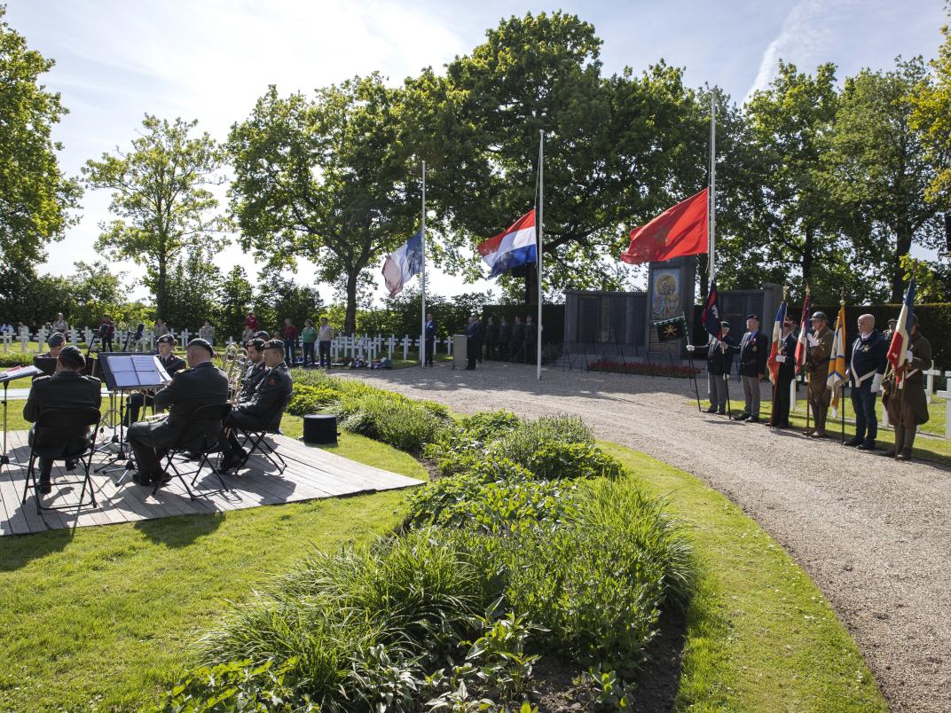 Franse Herdenking 2023 Overzichtsfoto