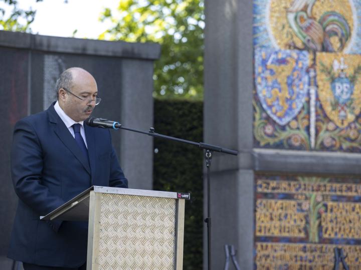 Franse Herdenking 2023 Toespraak Marokkaanse ambassadeur Mohamed Basri