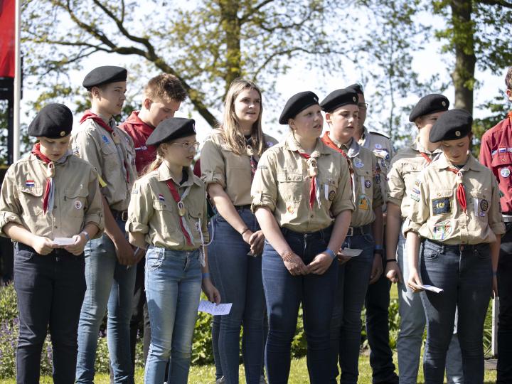 Franse Herdenking 2023 Scouting