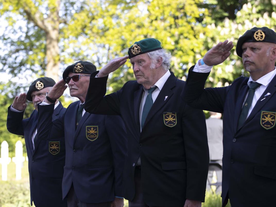 Franse Herdenking 2023 Defilé