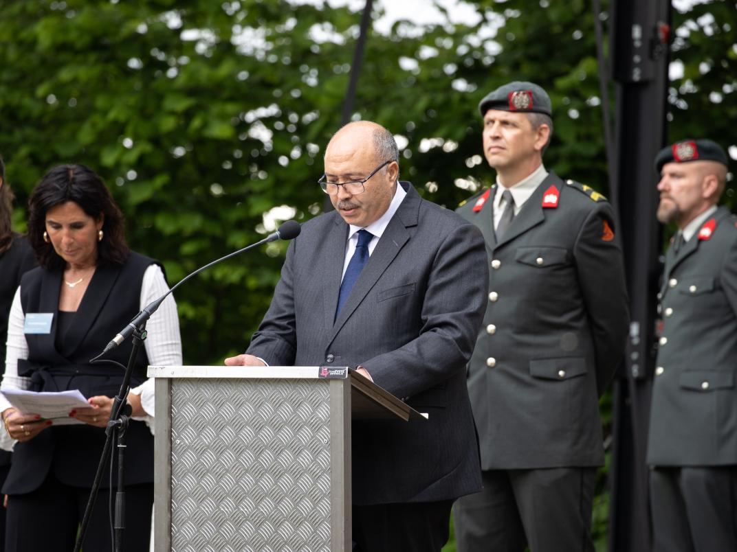 Toespraak van de heer Mohamed Basri, ambassadeur van Zijne Majesteit de Koning van Marokko in Nederland.